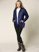WJC2144 Women's Ultra Light Weight Packable Down Jacket with Removable Hoodie