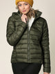 WJC2144 Women's Ultra Light Weight Packable Down Jacket with Removable Hoodie