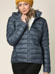 WJC2144 Women's Ultra Light Weight Packable Down Jacket with Removable Hoodie