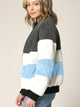 WJC2154 Women's Soft Long Sleeve Zip-up Faux Minx Fur Fleece Winter Jacket