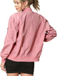 WJC2157 Women's Classic Lightweight Jacket Multi Pocket Windbreaker Bomber Jacket