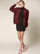 WJC2157 Women's Classic Lightweight Jacket Multi Pocket Windbreaker Bomber Jacket