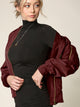 WJC2157 Women's Classic Lightweight Jacket Multi Pocket Windbreaker Bomber Jacket