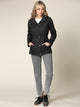 WJC643 Women's Casual Military Safari Anorak Jacket with Hoodie