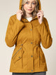 WJC643 Women's Casual Military Safari Anorak Jacket with Hoodie