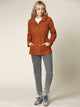 WJC643 Women's Casual Military Safari Anorak Jacket with Hoodie