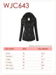 WJC643 Women's Casual Military Safari Anorak Jacket with Hoodie