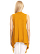 WSK1071 Women's Lightweight Sleeveless Open Front Drape Vest Cardigan