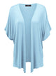 WSK1310 Womens Short Sleeve Dolman Cardigan