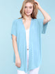 WSK1310 Womens Short Sleeve Dolman Cardigan