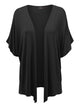 WSK1310 Womens Short Sleeve Dolman Cardigan