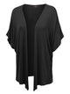 WSK1310 Womens Short Sleeve Dolman Cardigan