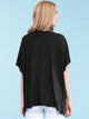 WSK1310 Womens Short Sleeve Dolman Cardigan