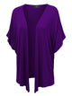 WSK1310 Womens Short Sleeve Dolman Cardigan