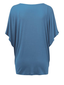 WSK1310 Womens Short Sleeve Dolman Cardigan