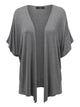 WSK1310 Womens Short Sleeve Dolman Cardigan