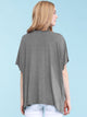 WSK1310 Womens Short Sleeve Dolman Cardigan