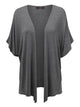 WSK1310 Womens Short Sleeve Dolman Cardigan
