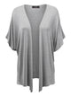 WSK1310 Womens Short Sleeve Dolman Cardigan
