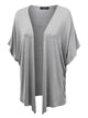 WSK1310 Womens Short Sleeve Dolman Cardigan