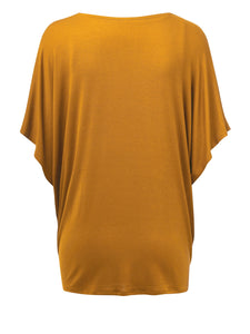 WSK1310 Womens Short Sleeve Dolman Cardigan