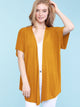 WSK1310 Womens Short Sleeve Dolman Cardigan
