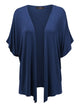WSK1310 Womens Short Sleeve Dolman Cardigan