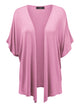 WSK1310 Womens Short Sleeve Dolman Cardigan
