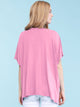 WSK1310 Womens Short Sleeve Dolman Cardigan