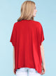 WSK1310 Womens Short Sleeve Dolman Cardigan