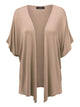 WSK1310 Womens Short Sleeve Dolman Cardigan