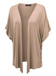 WSK1310 Womens Short Sleeve Dolman Cardigan