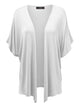 WSK1310 Womens Short Sleeve Dolman Cardigan