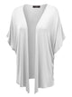 WSK1310 Womens Short Sleeve Dolman Cardigan