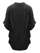WSK1528 Womens Short Sleeve Open-Front Batwing Cardigan