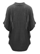 WSK1528 Womens Short Sleeve Open-Front Batwing Cardigan