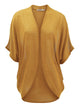 WSK1528 Womens Short Sleeve Open-Front Batwing Cardigan
