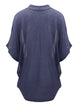 WSK1528 Womens Short Sleeve Open-Front Batwing Cardigan