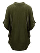 WSK1528 Womens Short Sleeve Open-Front Batwing Cardigan