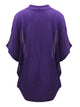 WSK1528 Womens Short Sleeve Open-Front Batwing Cardigan