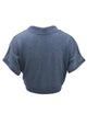 WSK1529 Womens Short Sleeve Shrug Open Cardigan