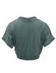 WSK1529 Womens Short Sleeve Shrug Open Cardigan