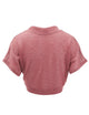 WSK1529 Womens Short Sleeve Shrug Open Cardigan