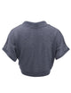 WSK1529 Womens Short Sleeve Shrug Open Cardigan