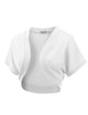 WSK1529 Womens Short Sleeve Shrug Open Cardigan