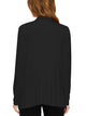 WSK2105 Women's Drape Front Open Cardigan Long Sleeve Irregular Hem