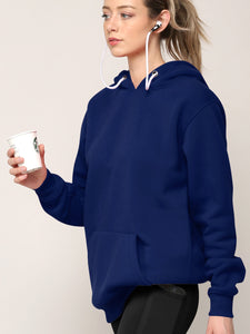 WSK2375 Hoodie Hoody with Airpod Sheath Drawstring - Compatible with Airpod Pro/2/1
