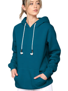 WSK2375 Hoodie Hoody with Airpod Sheath Drawstring - Compatible with Airpod Pro/2/1