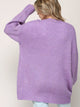 WSK 2380 Womens Kimono Long Batwing Sleeve Open Front Chunky  Knit Cardigan Loose Sweater with Pocket