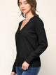 WSK780 Womens Keep It Classic V Neck Cardigan